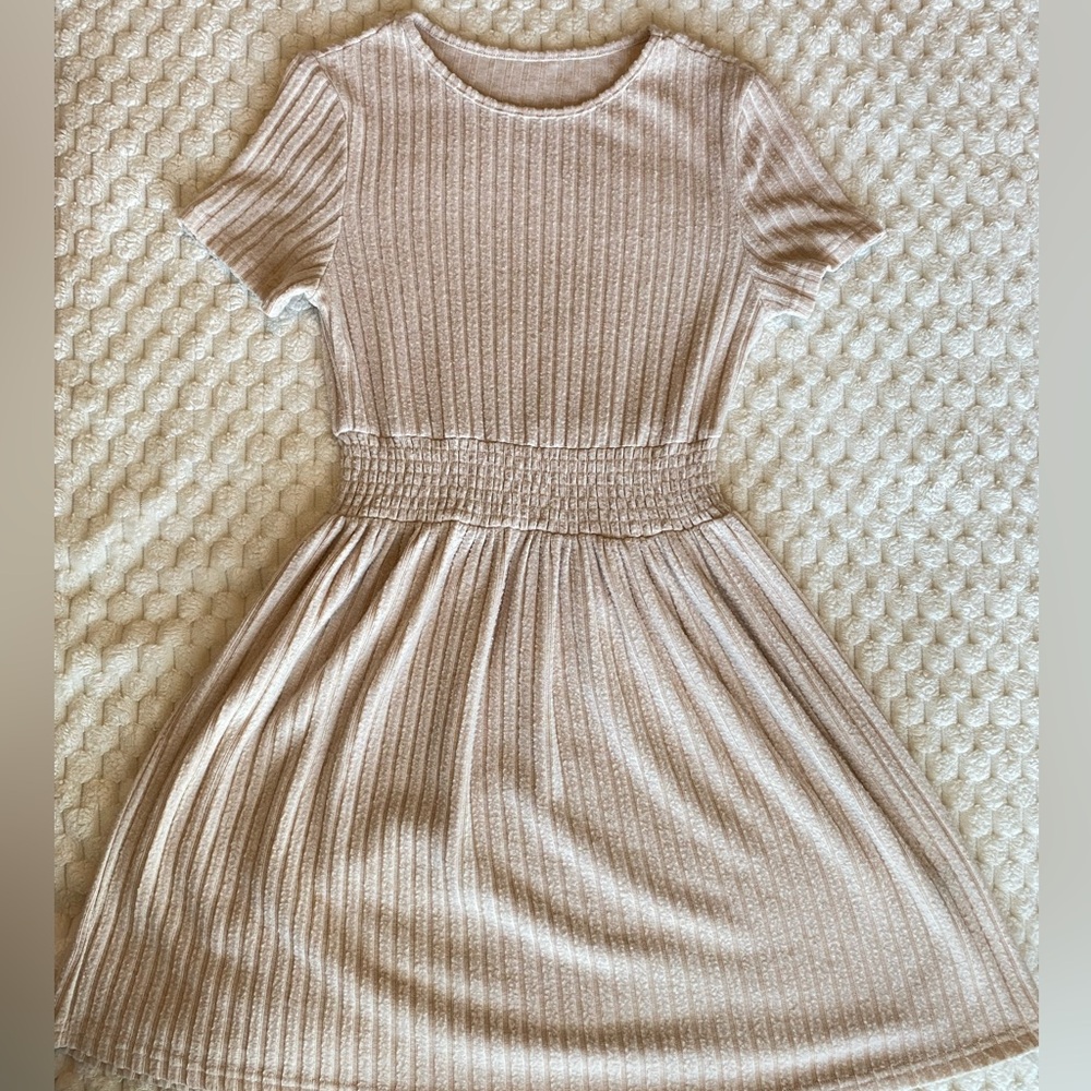 Cream Cozy Dress